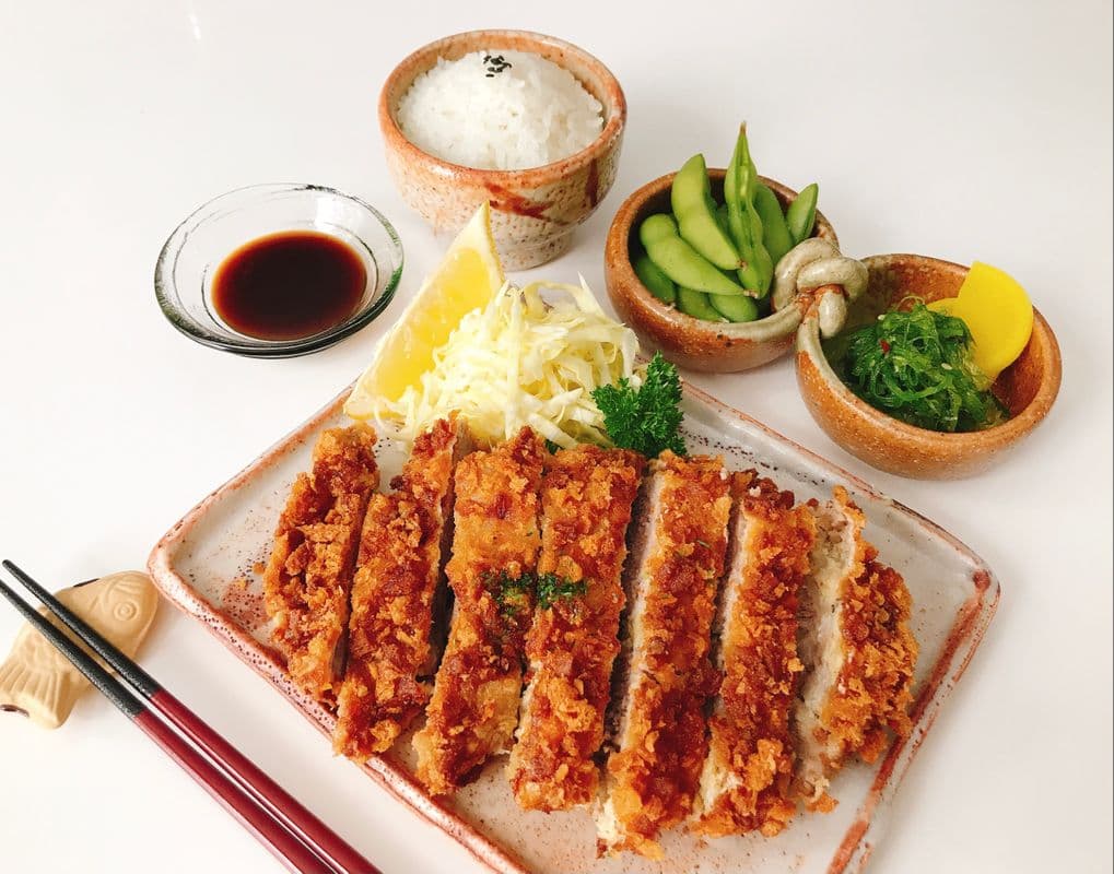 Tonkatsu Fried Pork Bento