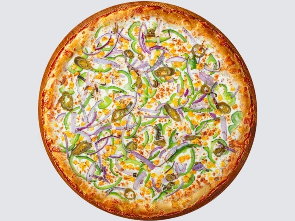 Creamy Corn Pizza