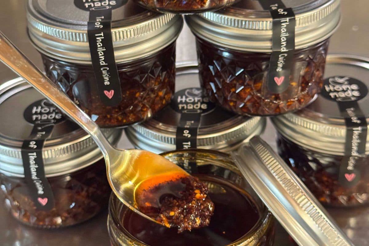 TOT home made chili oil (4 oz.)