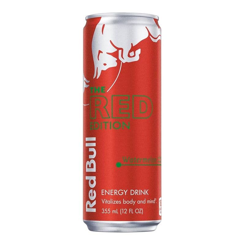 Red Bull Boisson Énergisante Melon D'Eau 250mL / Red Bull Energy Drink Watermelon 250mL