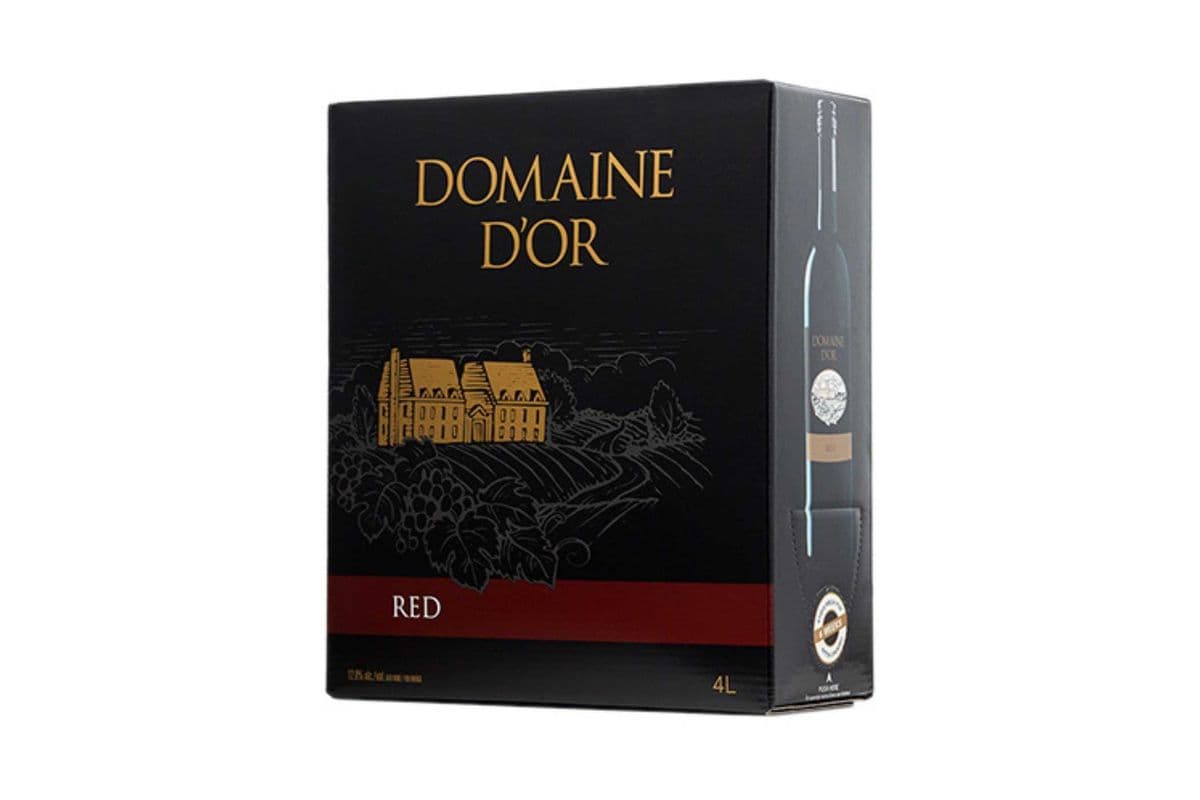 Domaine D'or - Red Box Wine (1 x 4 L)