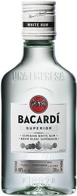 Bacardi White Rum, 200 ml