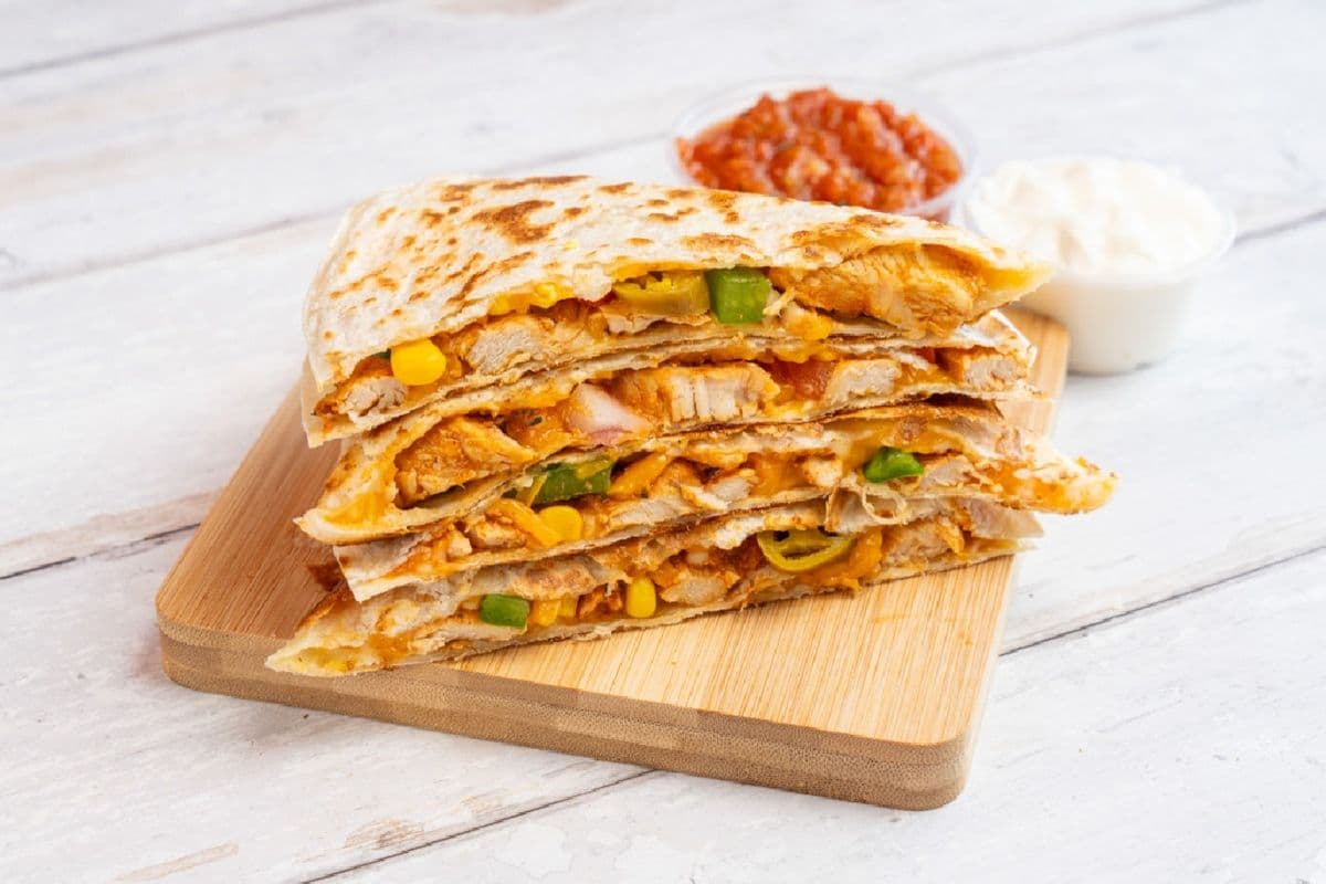 Spicy Chicken Quesadilla