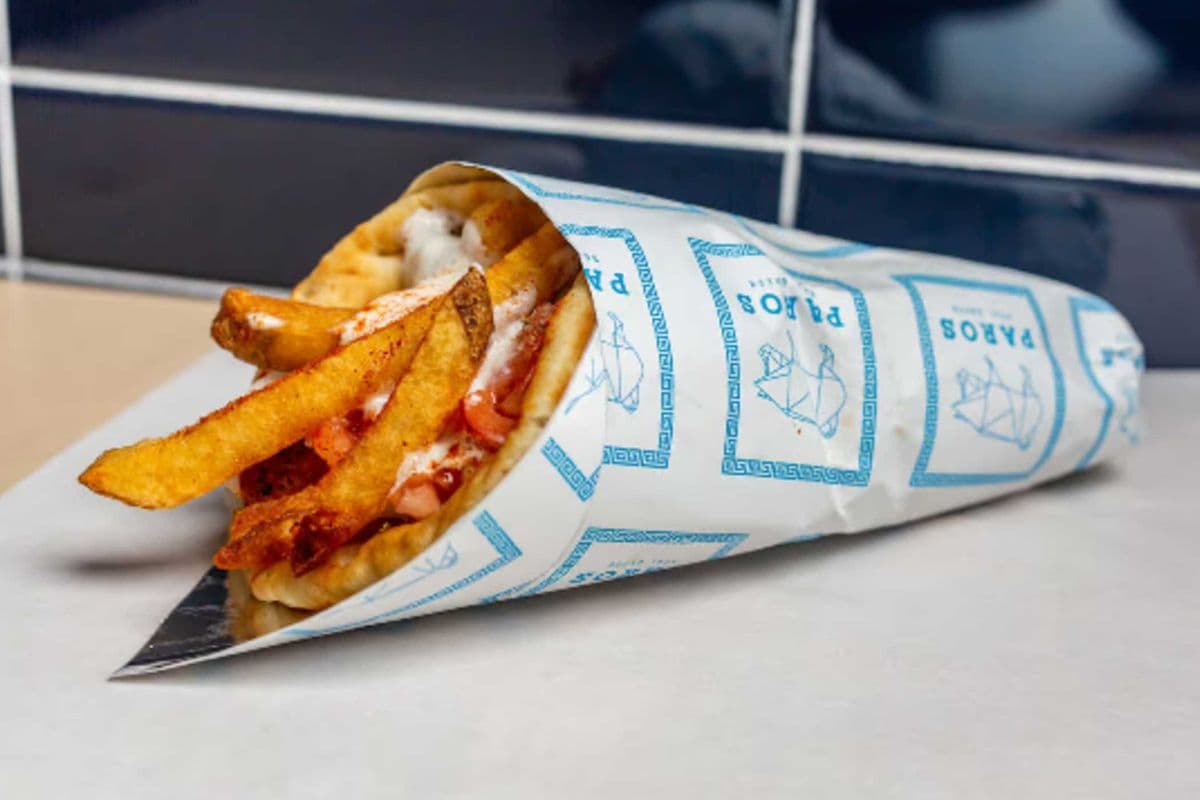 Chicken Souvlaki Wrap
