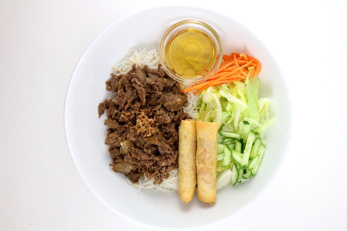 B4. Lemongrass Shredded Beef