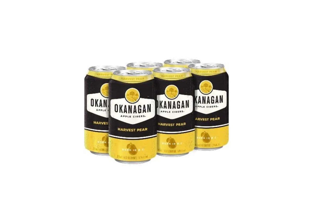 Okanagan Cider - Harvest Pear (6 x 355 ml Cans)
