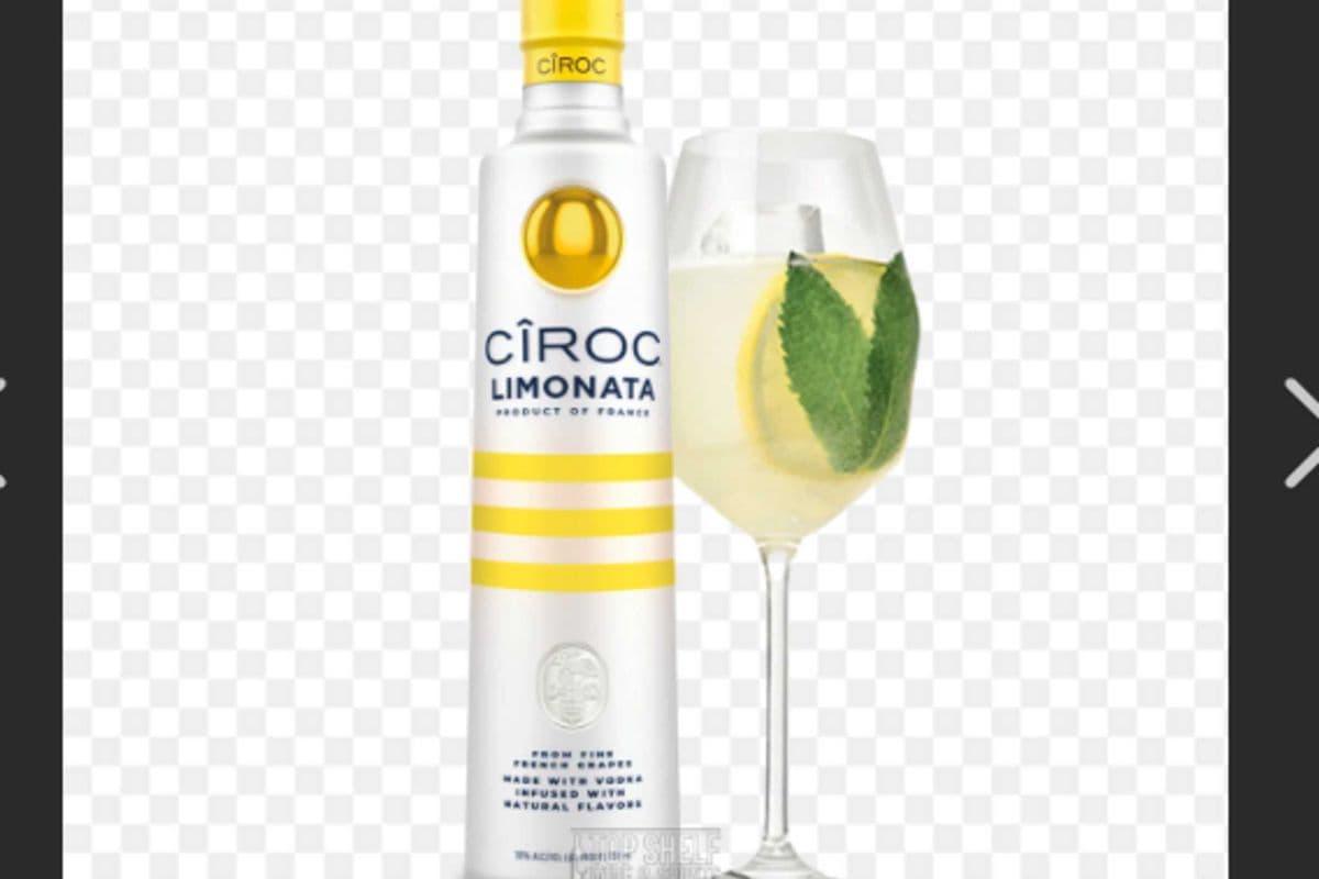 CIROC LIMONATA VODKA 750ML (1 x 750ML)