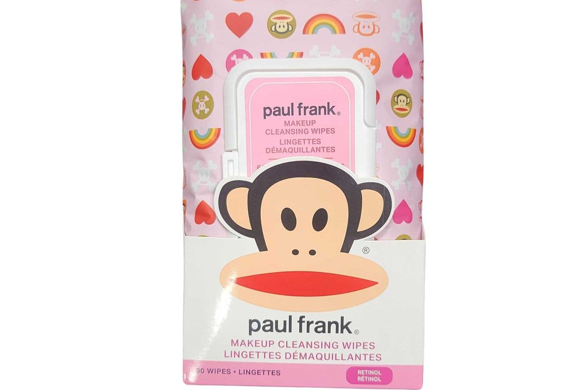 Paul Frank Makeup Cleansing Wipes - Retinol