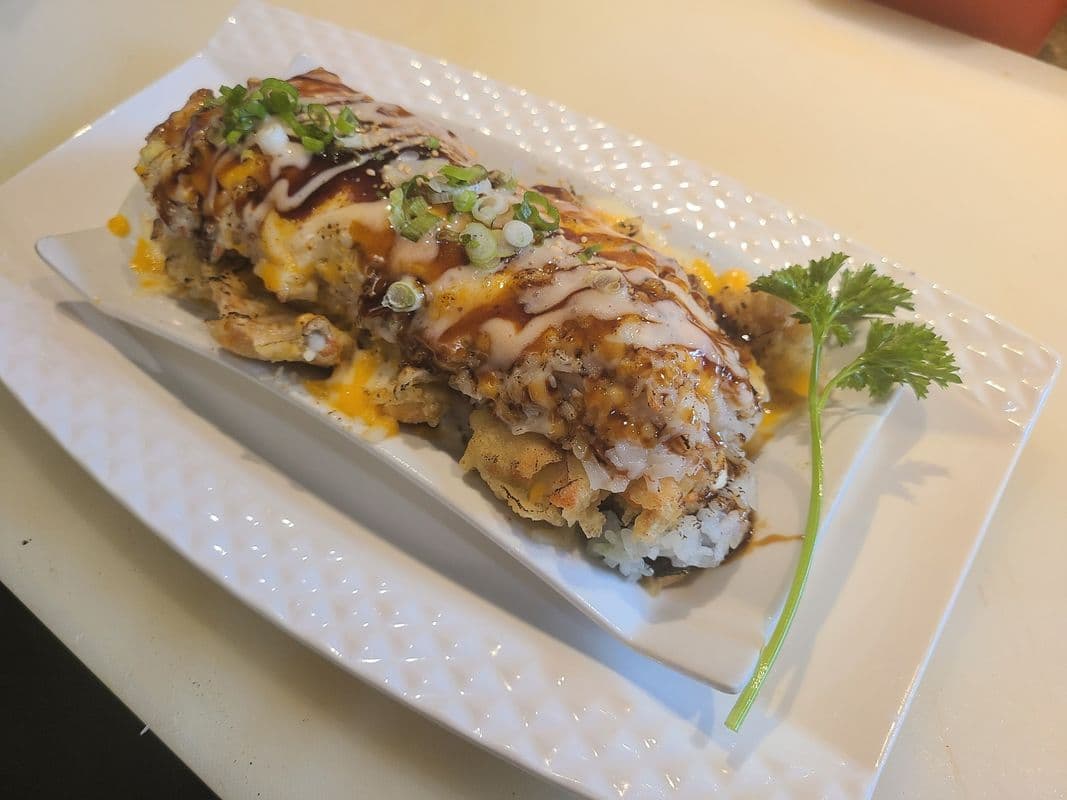 Salmon Baked Roll