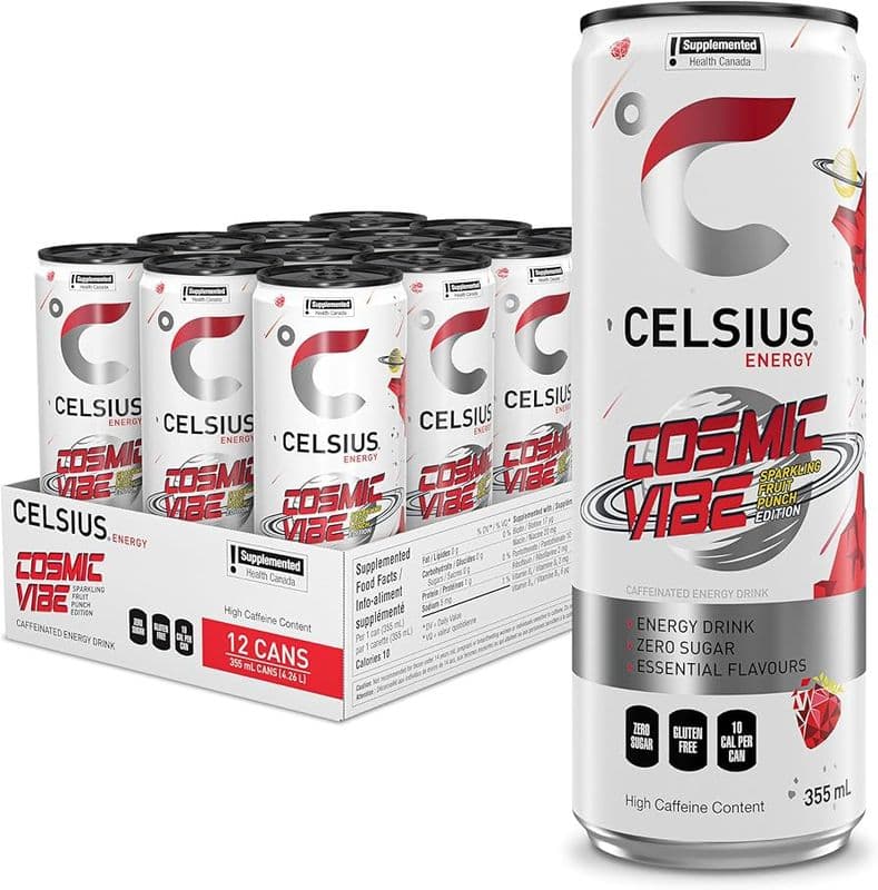 Celsius Énergie Cosmic Vibe 355ml/ Celsius Energy Cosmic Vibe 355ml