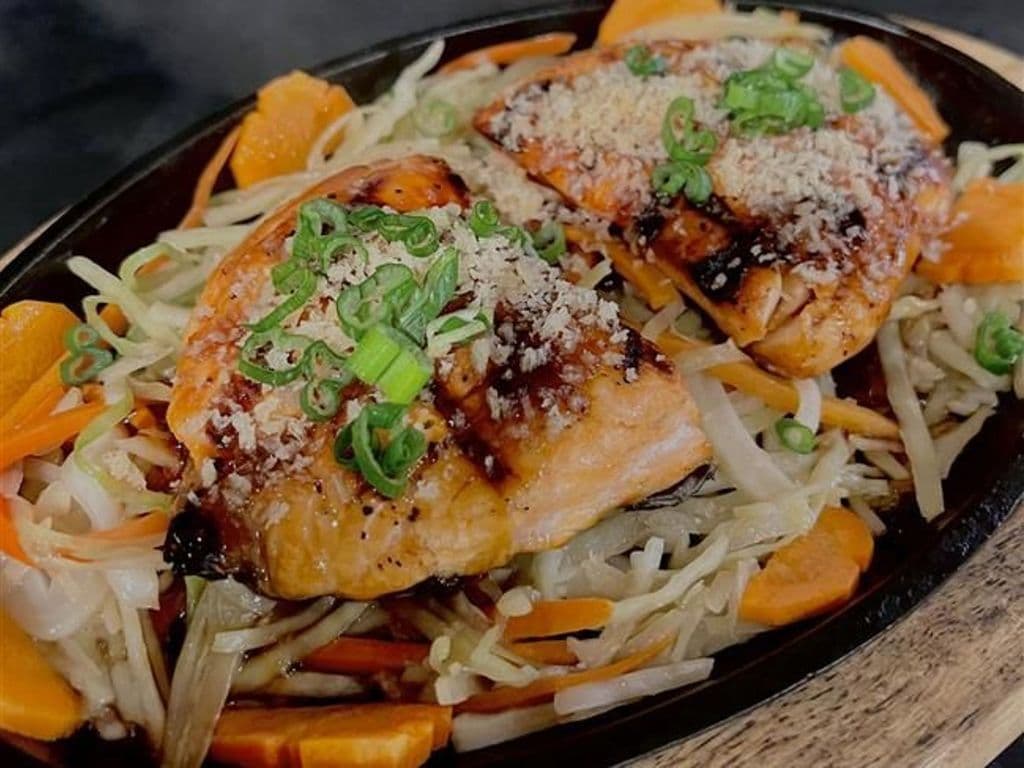 Salmon Teriyaki Dinner
