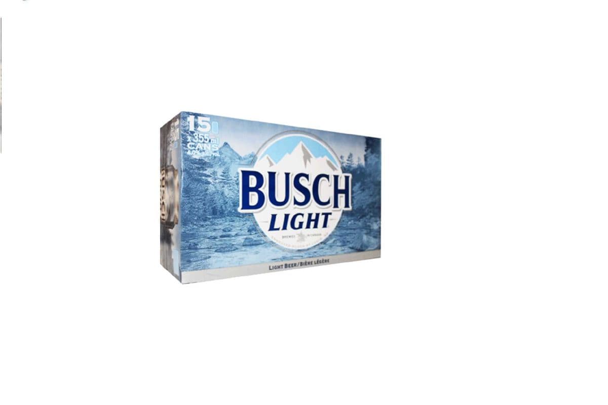 742859 - BUSCH LIGHT (15 x 355 ML(CANS))