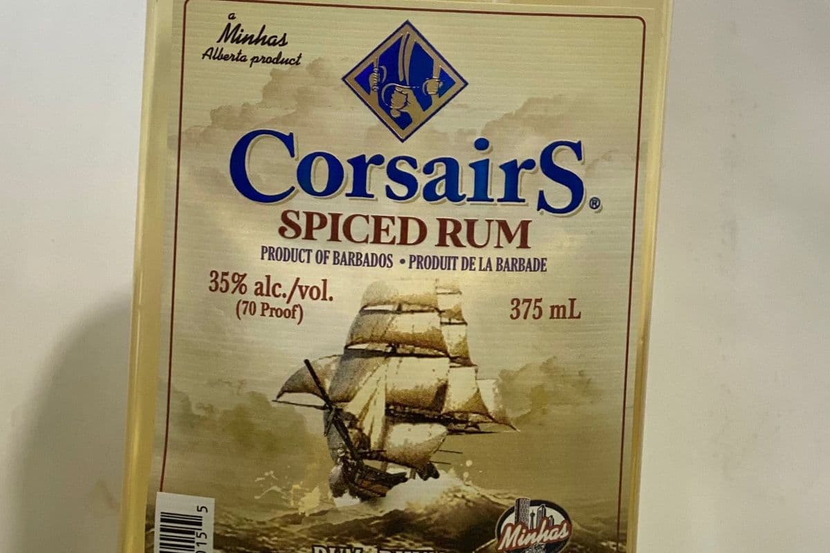 Corsairs Spiced Rum 375ML (1 x 375 ml)