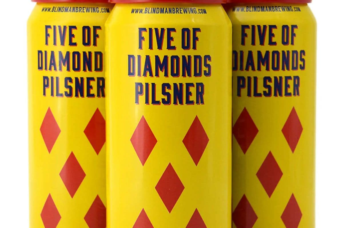 Blindman 5 Diamonds of Pilsner (1 x 4x473ml)