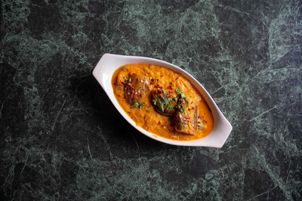 Aubergine Epicées / Baigan Masala