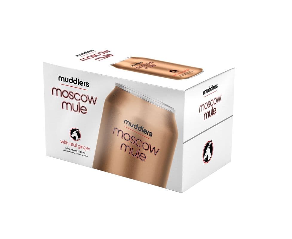 Muddlers Moscow Mule (6 Cans) (6 x 355ml cans)