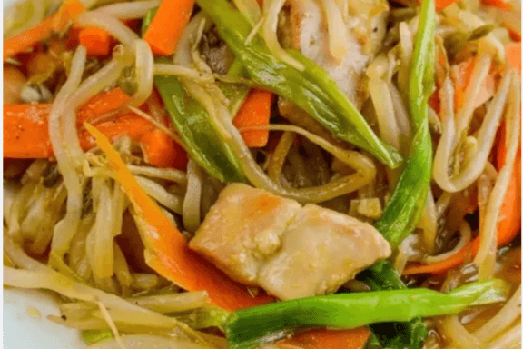 106. Chicken Chop Suey