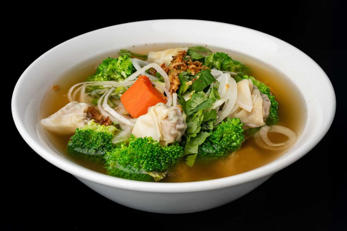 21. Wonton and Vegetables Soup (no noodles)
