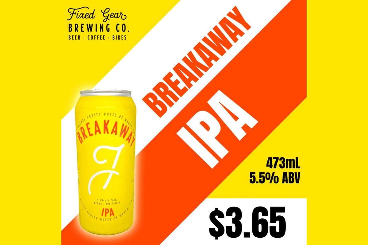 Breakaway IPA (16 oz Canned Beer) (1 x 473 mL)