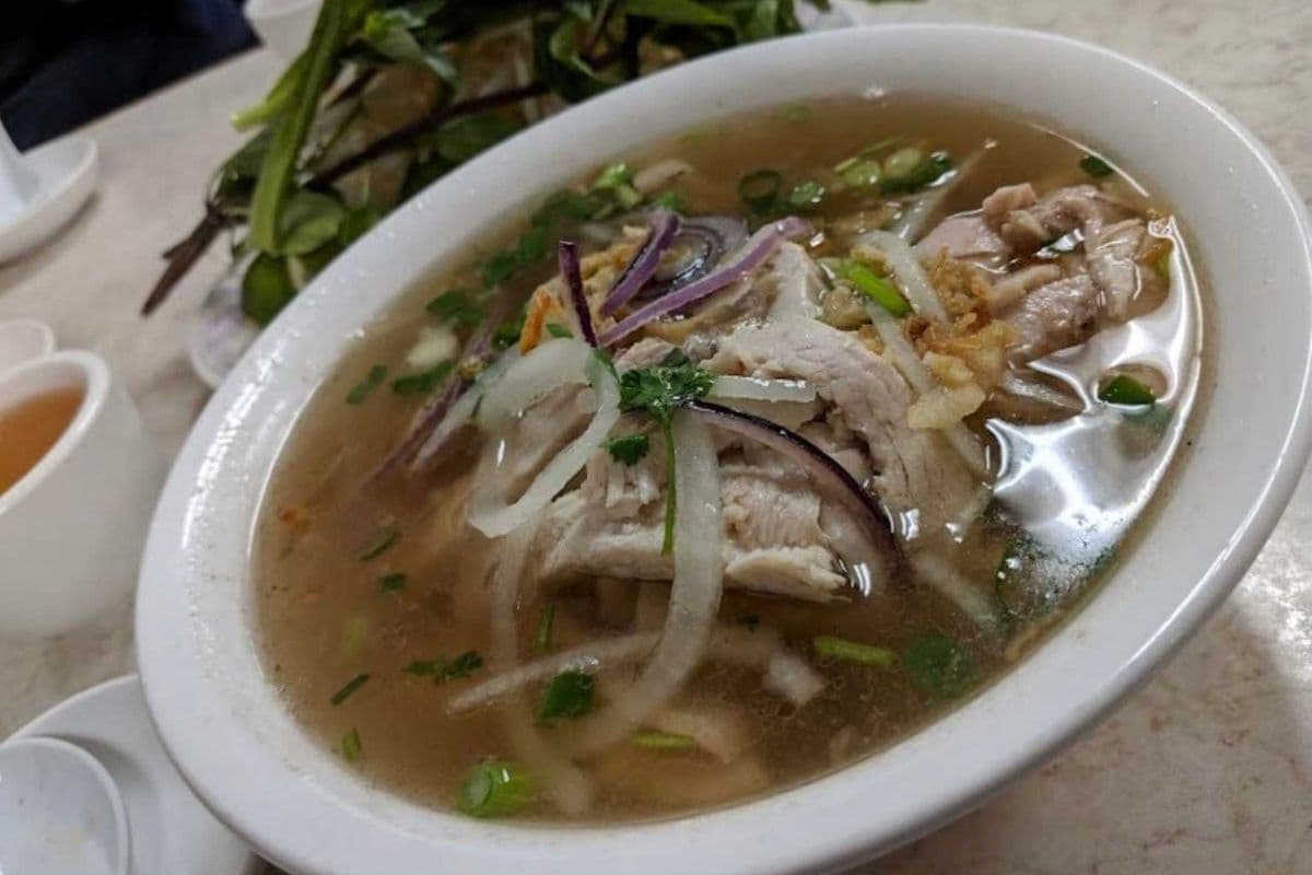 2. Chicken Rice Noodle Soup