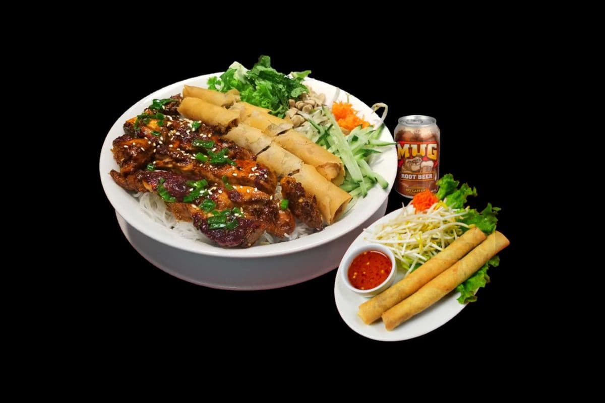 Combo 9. Deluxe Grilled Chicken and Pork Vermicelli