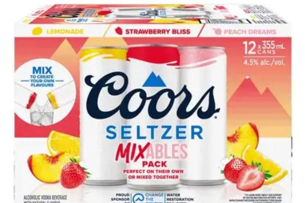 12c Coors Seltzer Mixables (1 x 4260ml)