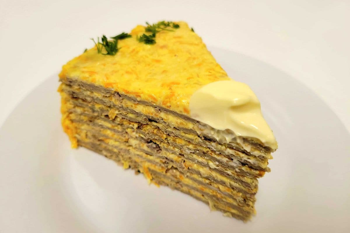 Liver cake (1 slice)