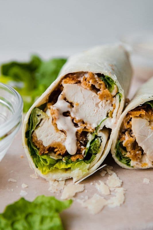 Chicken Tenders Tortilla Wrap
