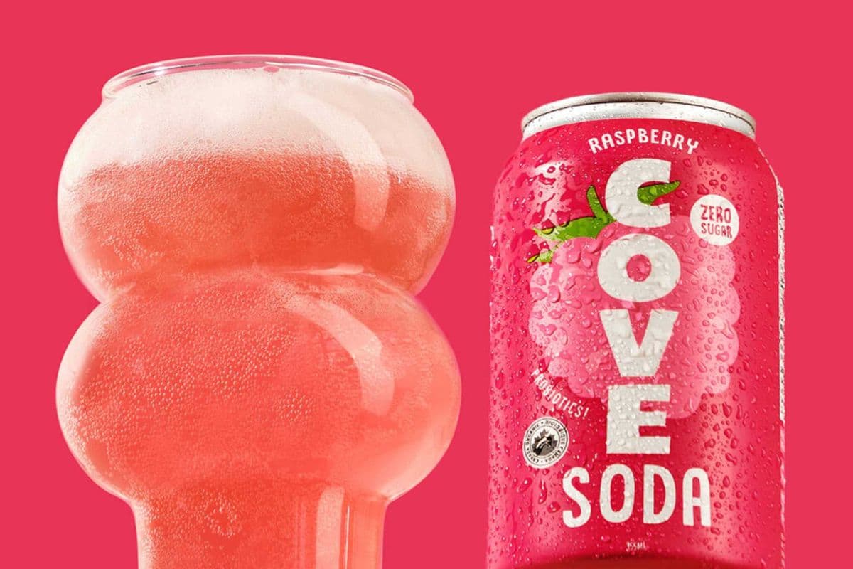 Cove Soda Raspberry (355ml)
