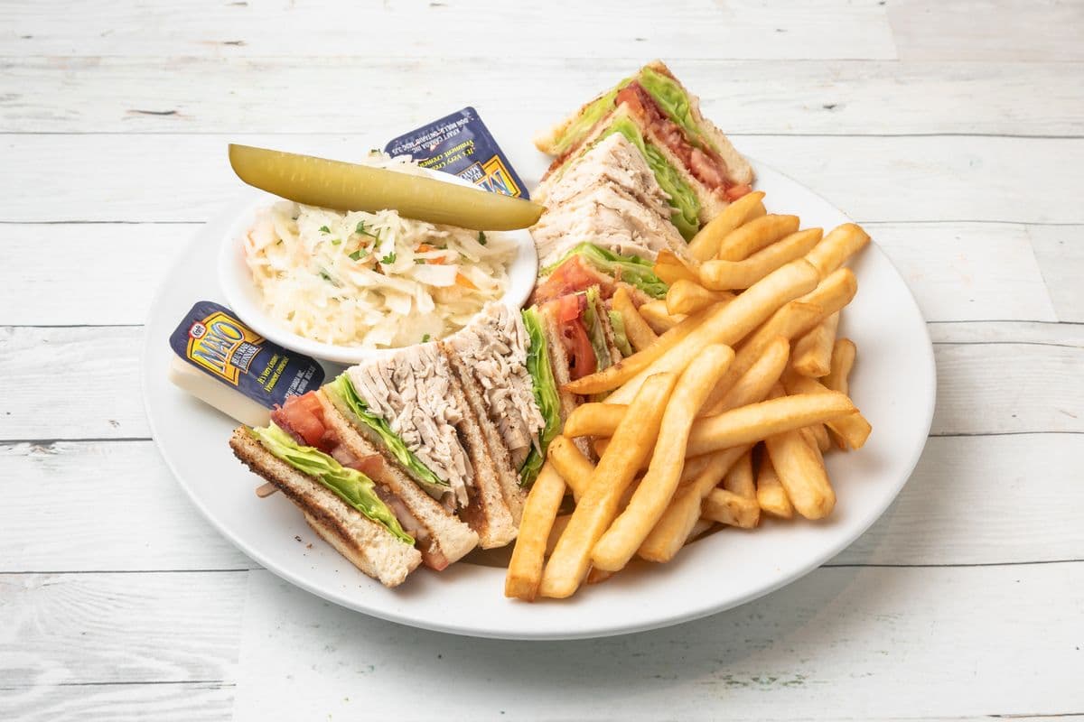 Club Sandwich au Poulet / Chicken Club Sandwich
