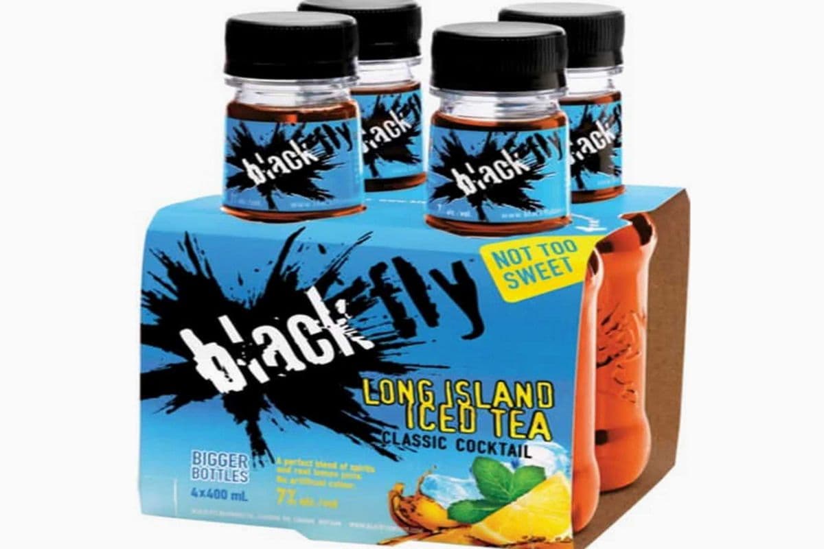 BLACK FLY ICED TEA BTL (4 x 400ML)