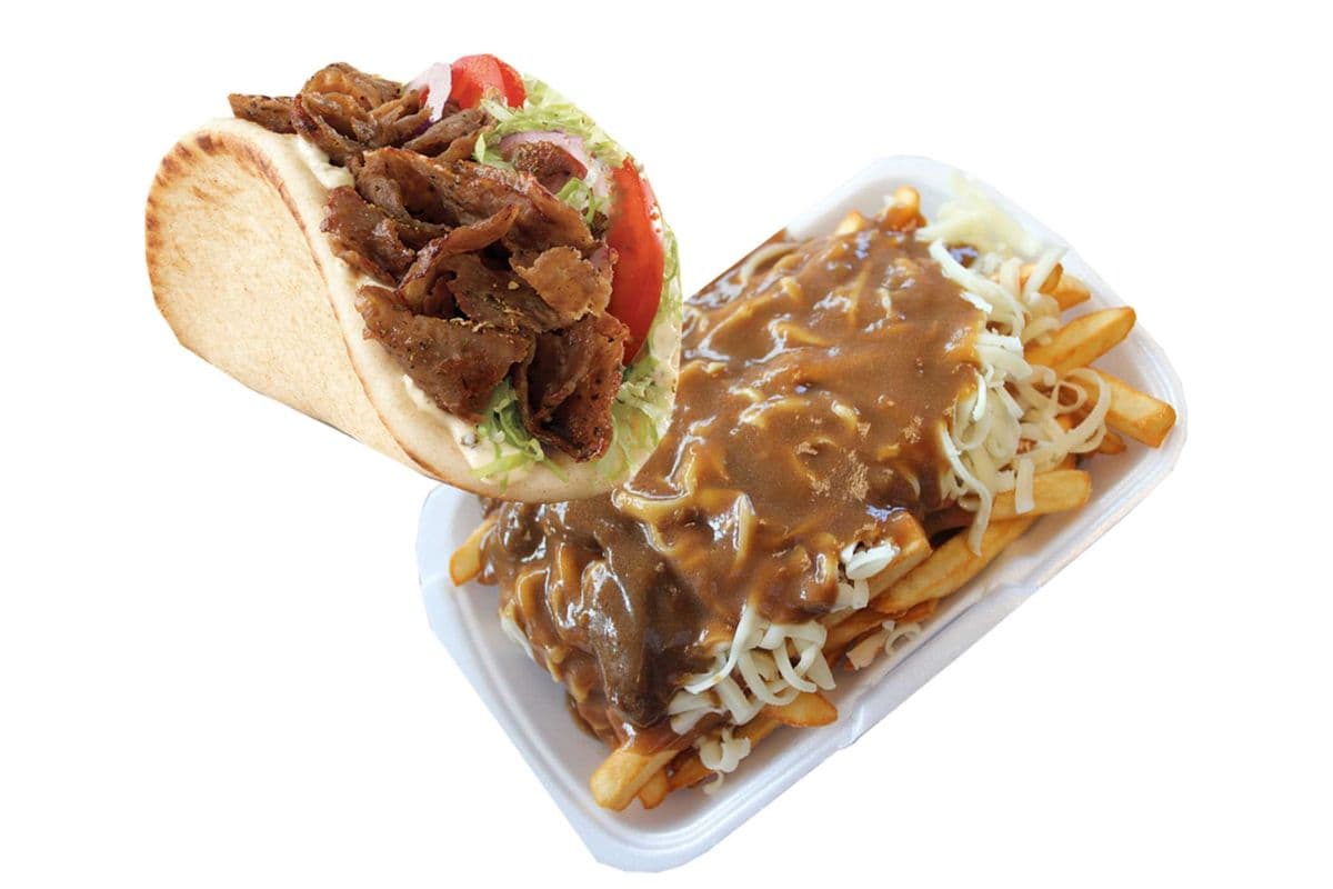 Gyros and Poutine