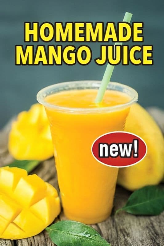 Home made mango juice *NEW