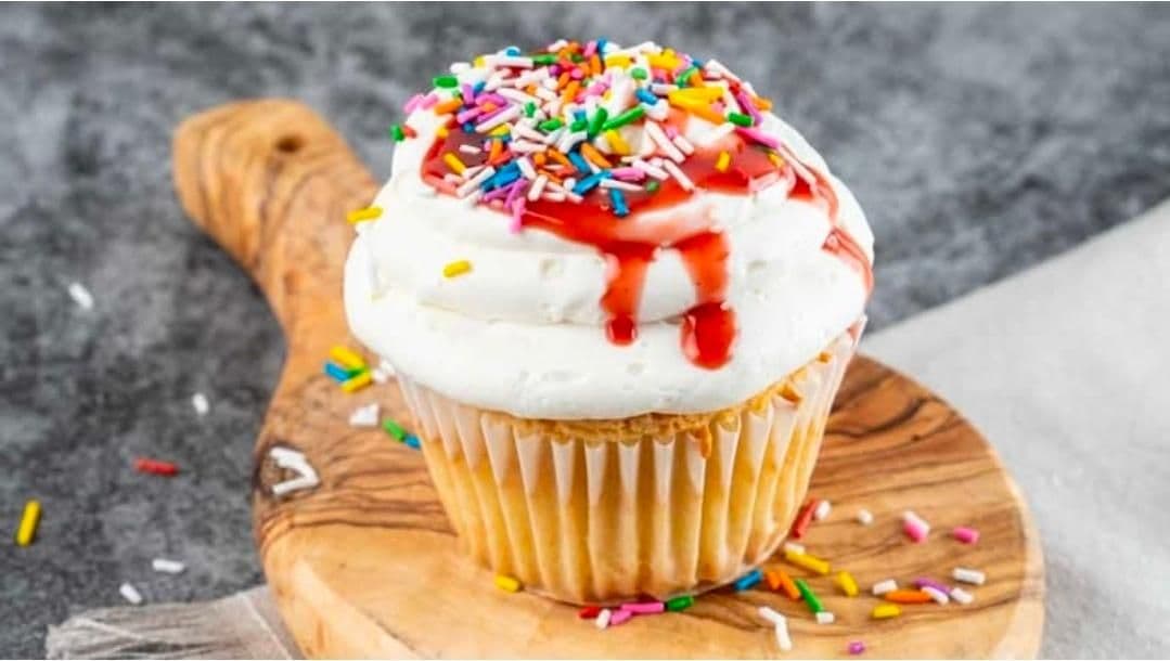 Each Strawberry Shortcake Cupcake