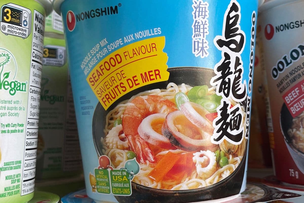 NONGSHIM Seafood Flavour Noodle Soup Oolongmen