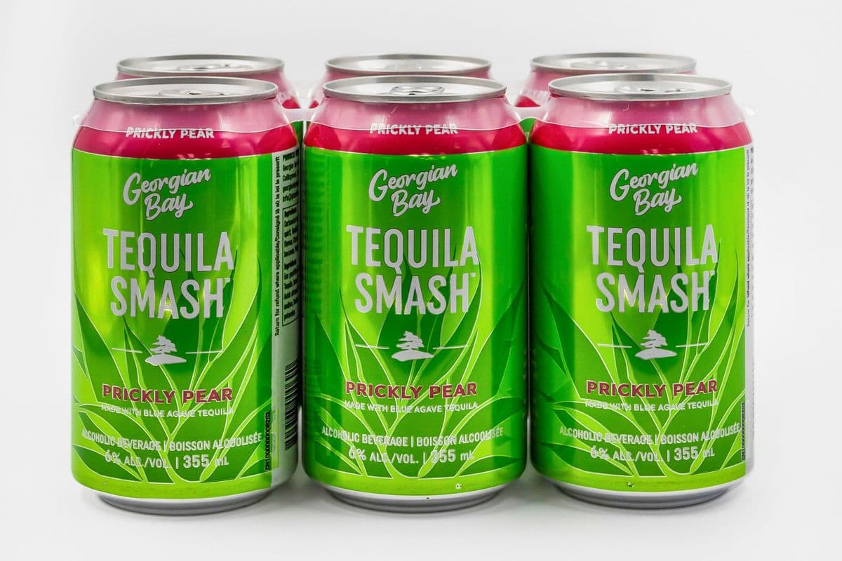Georgian Bay Prickly Pear Tequila Smash (6 cans) (1 x Pack)