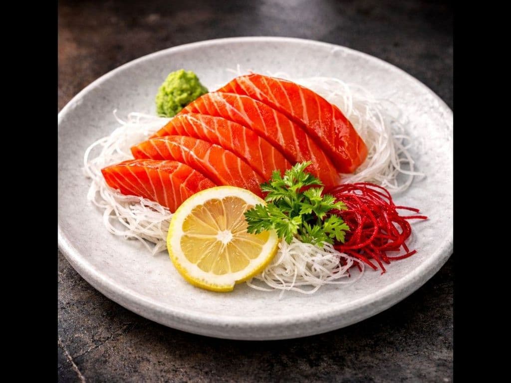 Wild Salmon Sashimi