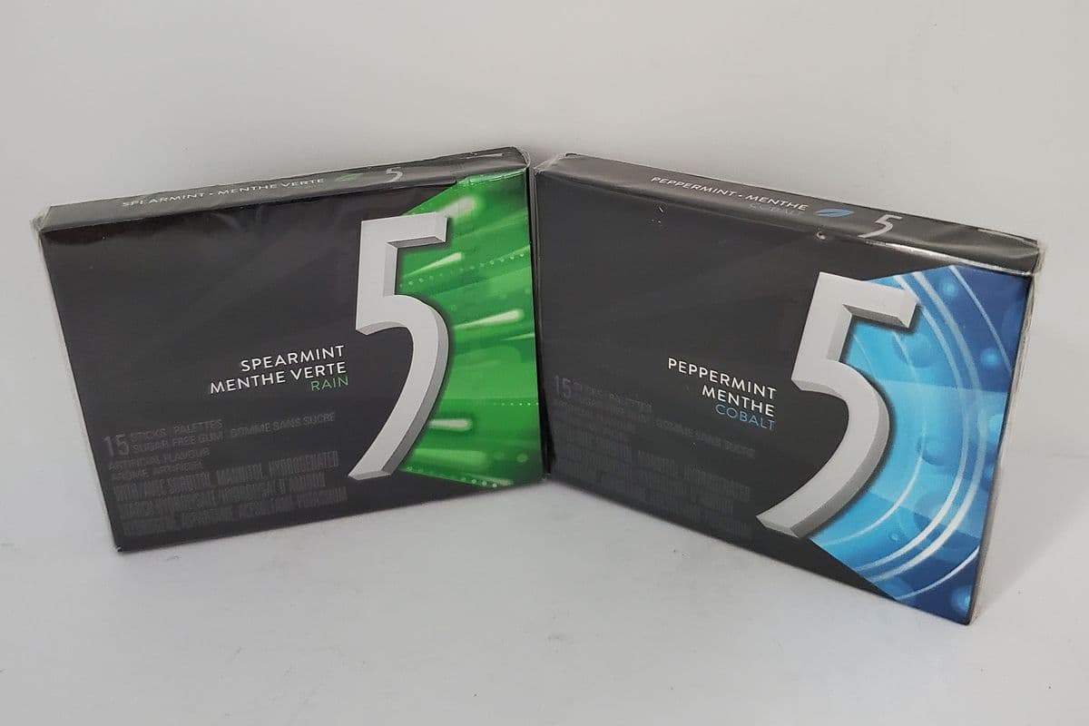 5 (Five) Gums 15's (Assorted Flavors)