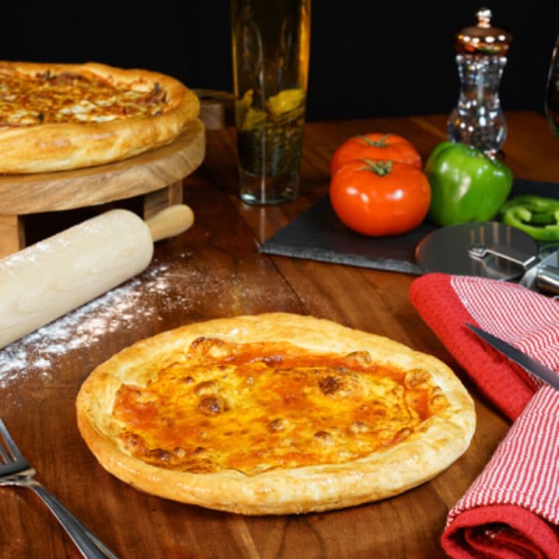 Petite pizza focaccia / Petite pizza focaccia