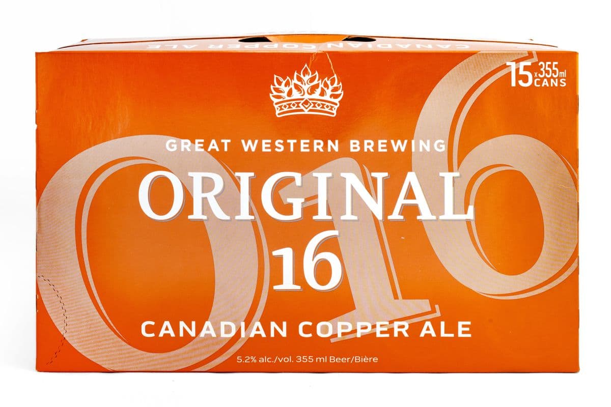 Original 16 Canadian Copper Ale (15 x 355 ml Cans)