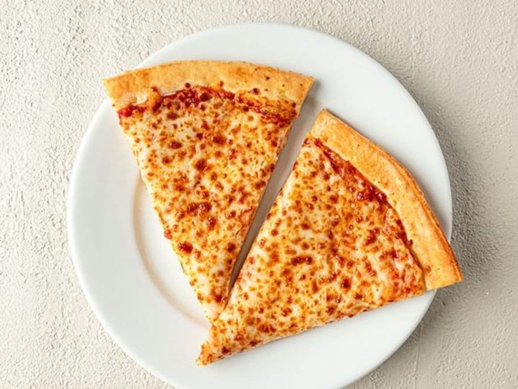 Double Slice of Cheese Pizza