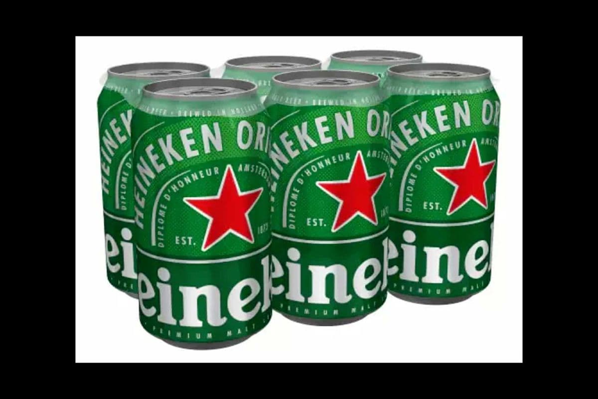 HEINEKEN (6 x 330ML CANS) (6 x 330ML)