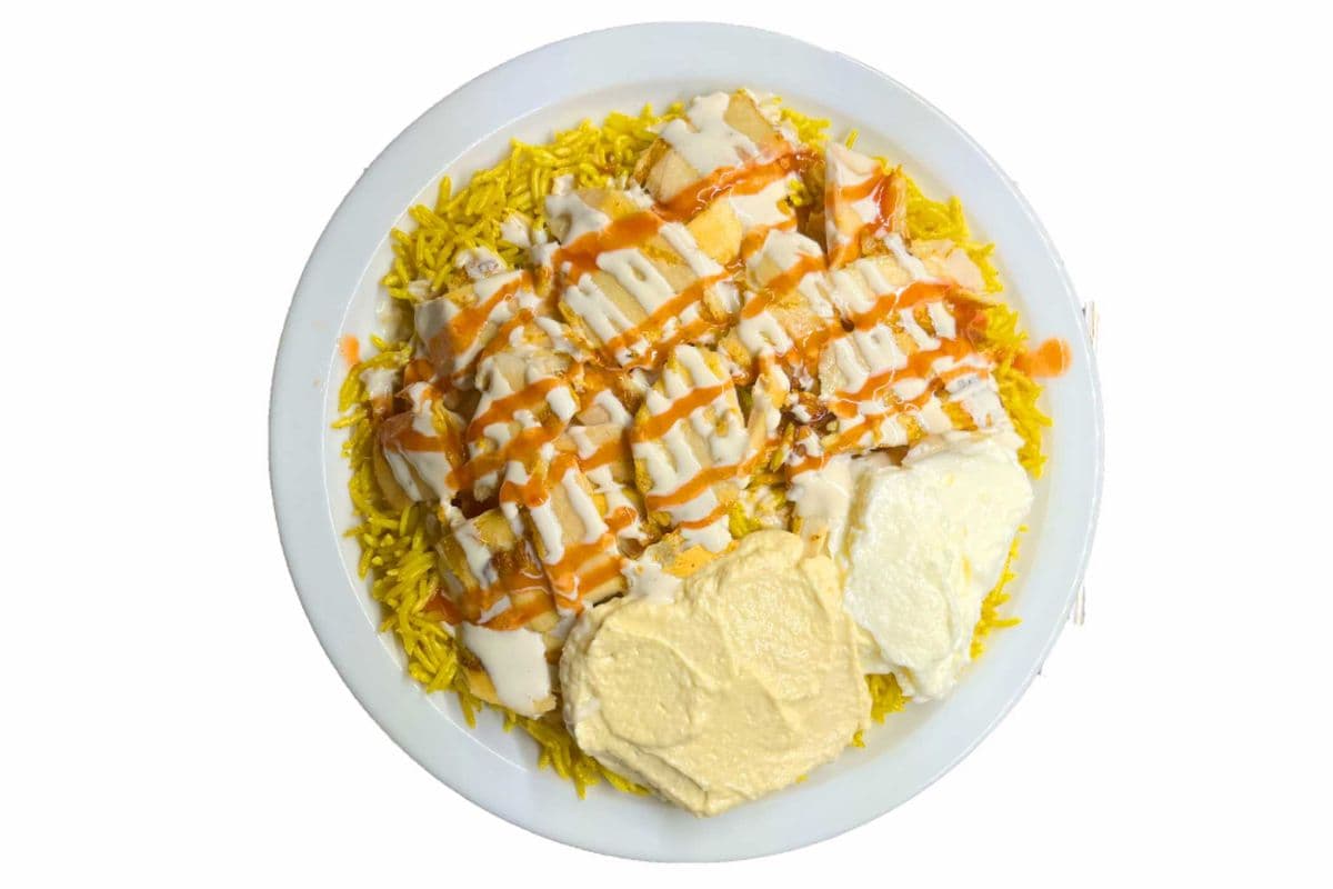 Chicken on the Rice/on the Salad