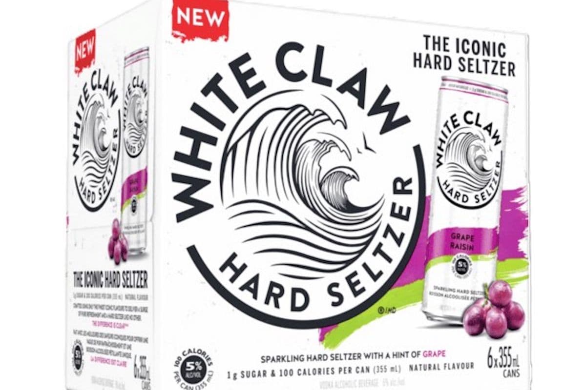 WHITE CLAW GRAPE 6-PACK (6 x 355ML)
