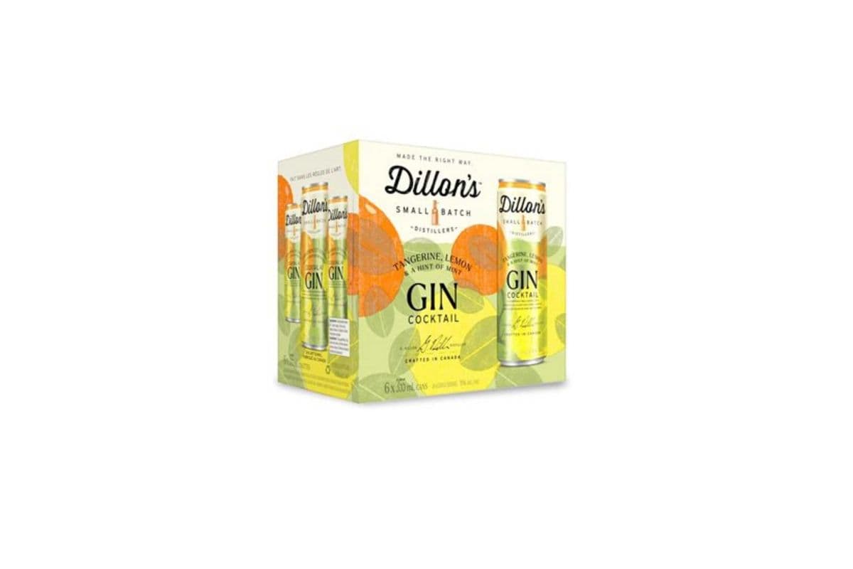 Dillon's Tangerine & A Hint of Mint Gin Cocktail (6 Cans) (6 x 355ML)
