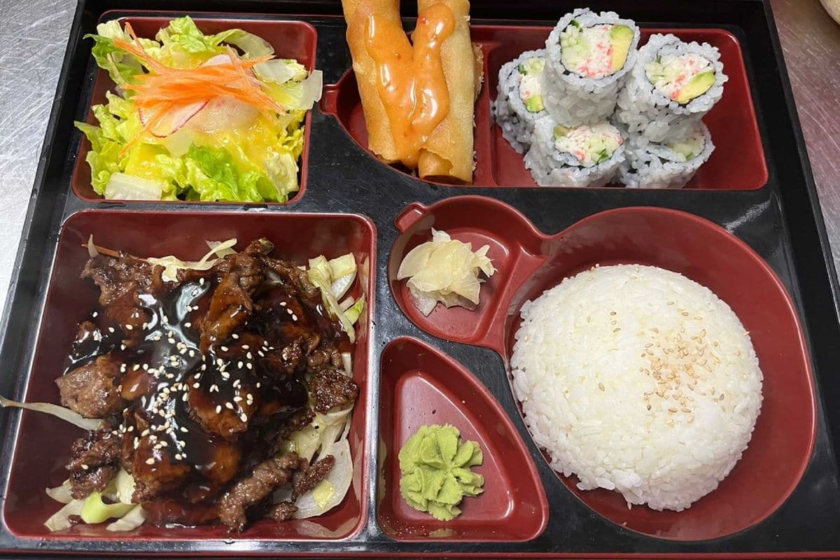 Beef Teriyaki Bento