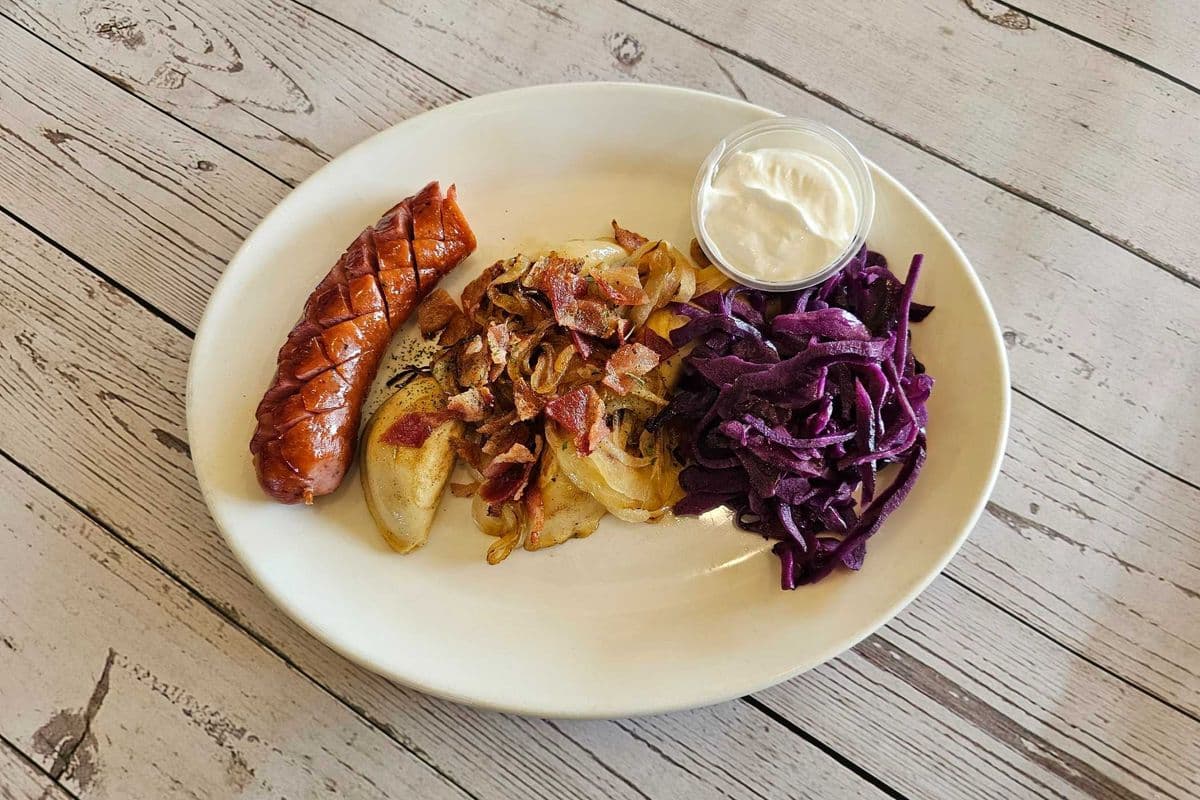 Seniors Perogies & Farmers Sausage