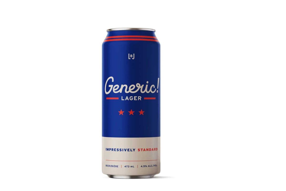 Little Brown Jug Generic! Lager (1 x 473ml can)