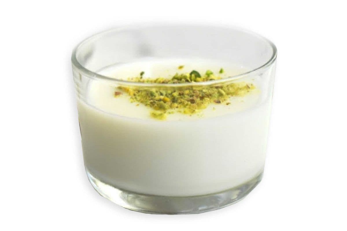 Muhallabi (Rose Water Milk Pudding)