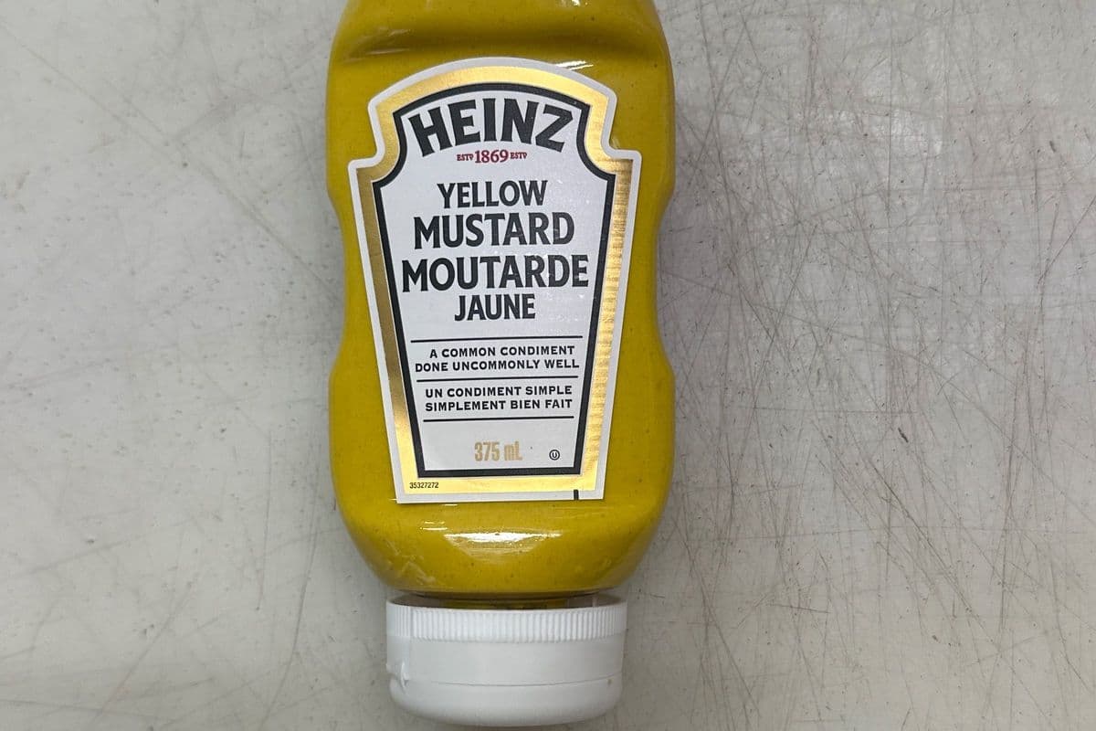 HEINZ YELLOW MUSTARD (375 ml)